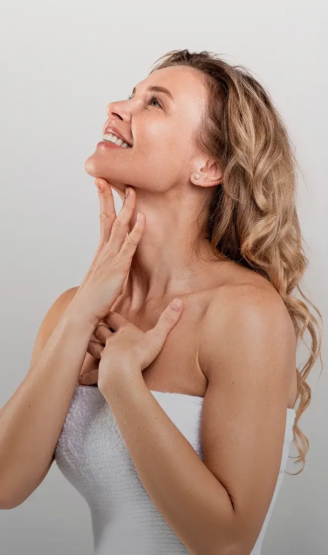 Face and neck photo